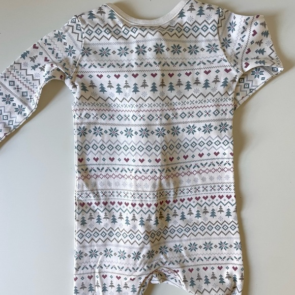 Colored Organics Holiday Fairisle Sleeper - Picture 3 of 4